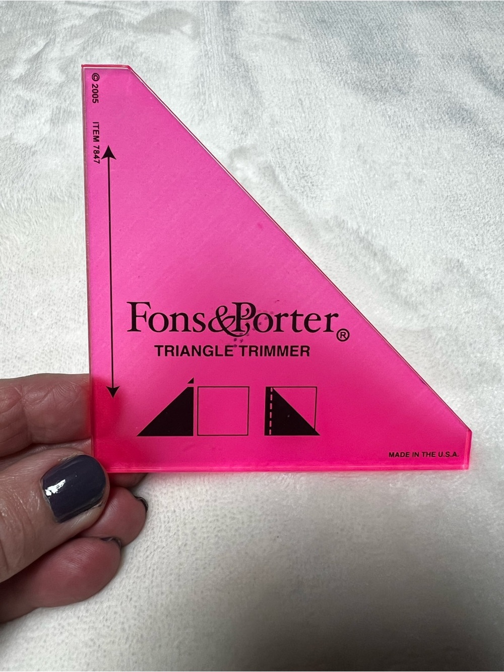 Pink Triangle Trimmer